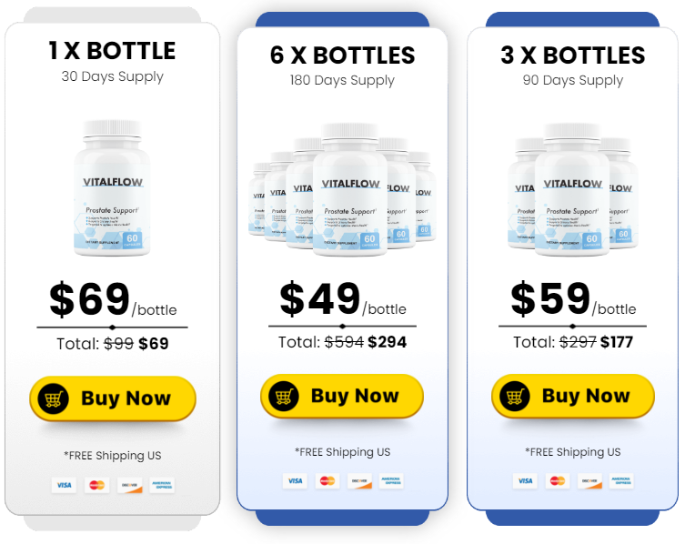 VitalFlow order page